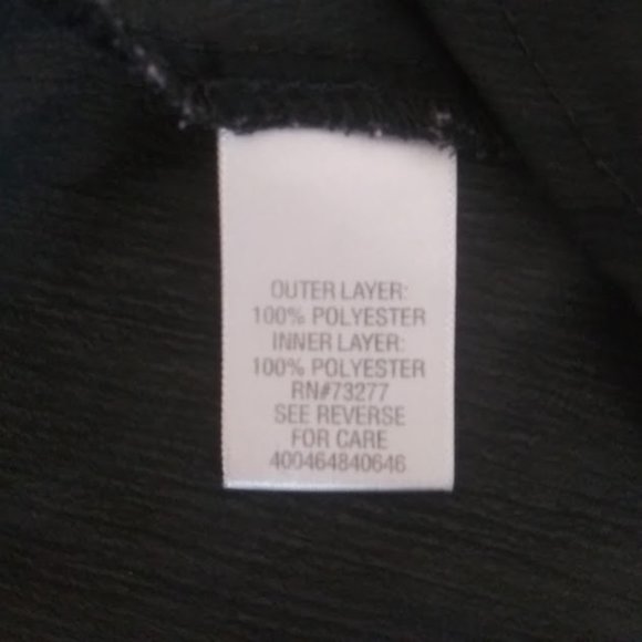 Candies women's size S black blouse - Picture 12 of 13